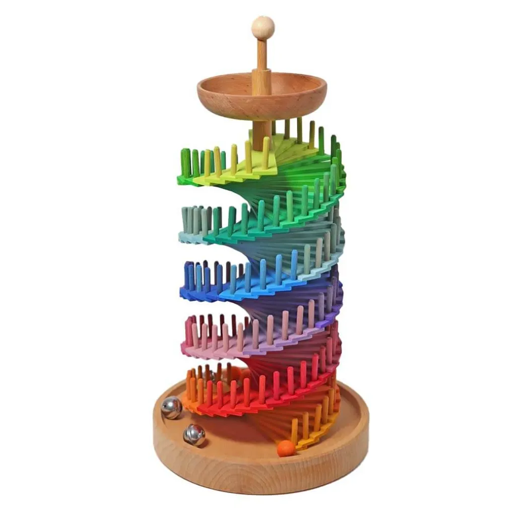Rainbow Musical Ball Run Assembly Set