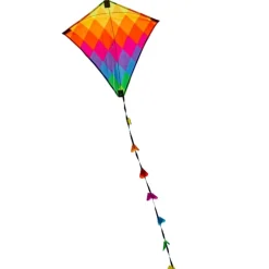 Rainbow Patchwork Kite