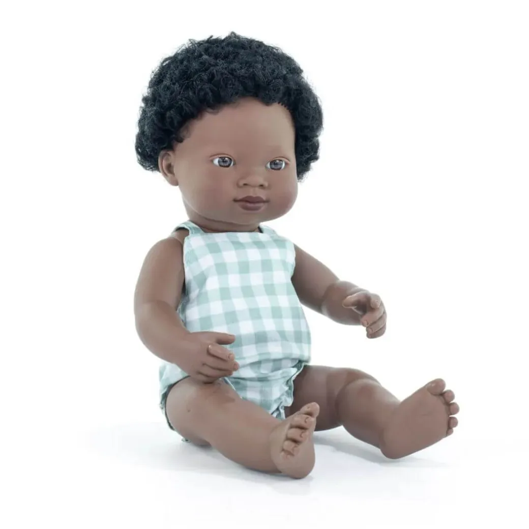 Realistic Montessori Doll - Black Boy