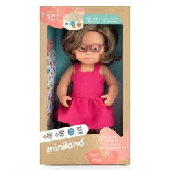 Realistic Montessori Doll with Down Syndrome