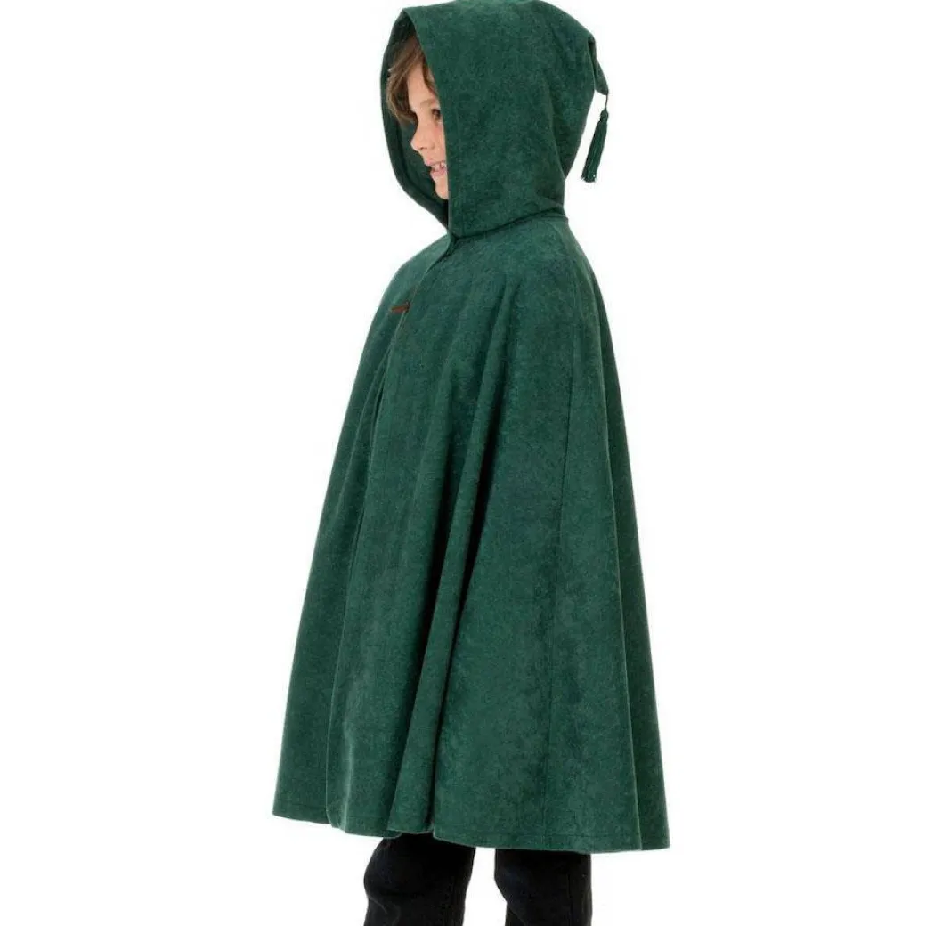 Robin Hood Costume Hat and Cape Set
