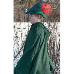 Robin Hood Costume Hat and Cape Set