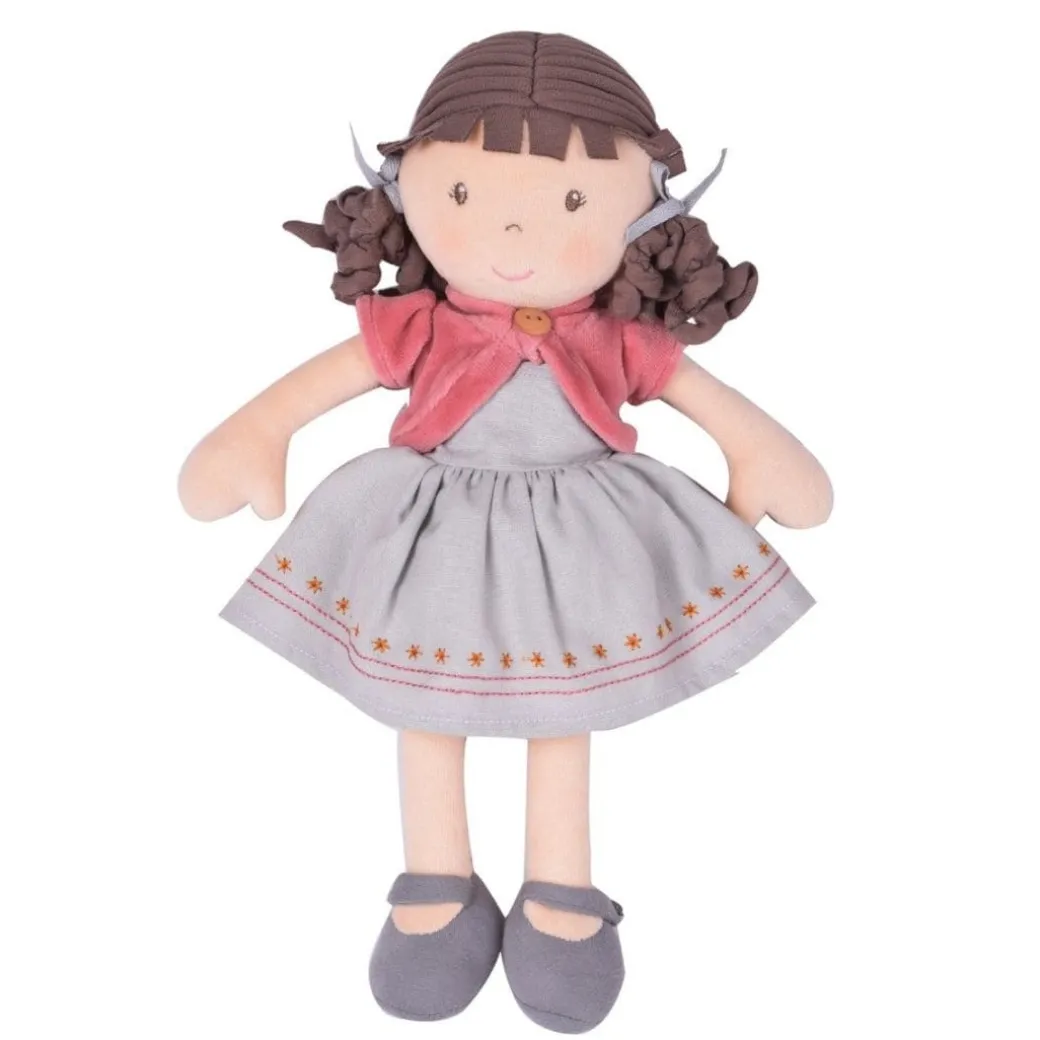 Rose - Organic Doll with Brown Hair