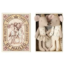 Royal Twin Mice in a Matchbox