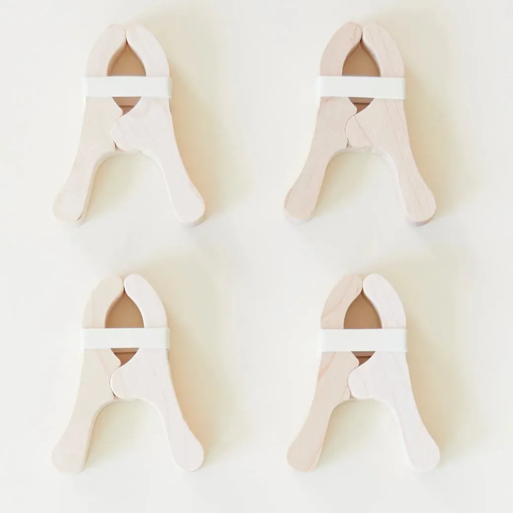 Sarah's Silks Play Clips - set of 4