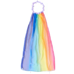 Silk Rainbow Veil