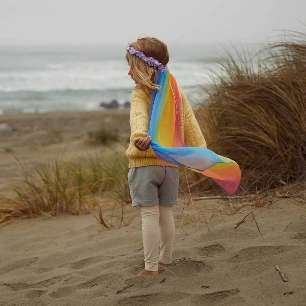 Silk Rainbow Veil