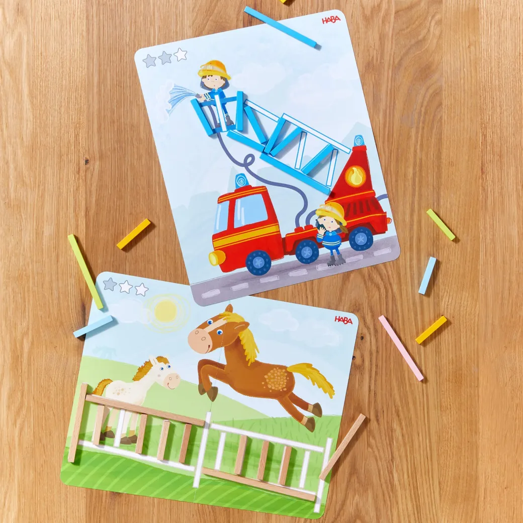 Stabix Wooden Arranging & Matching Game