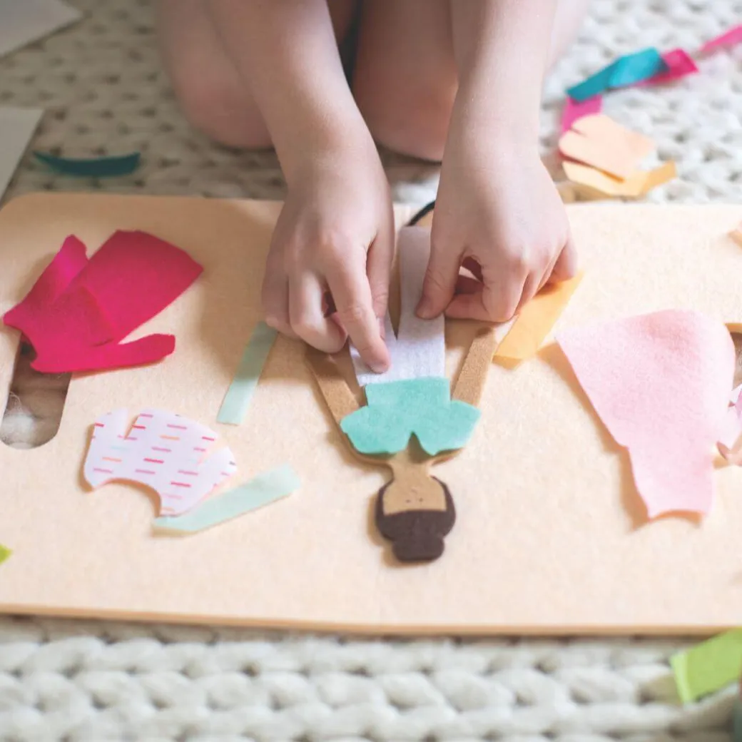 Starter Felt Doll Set