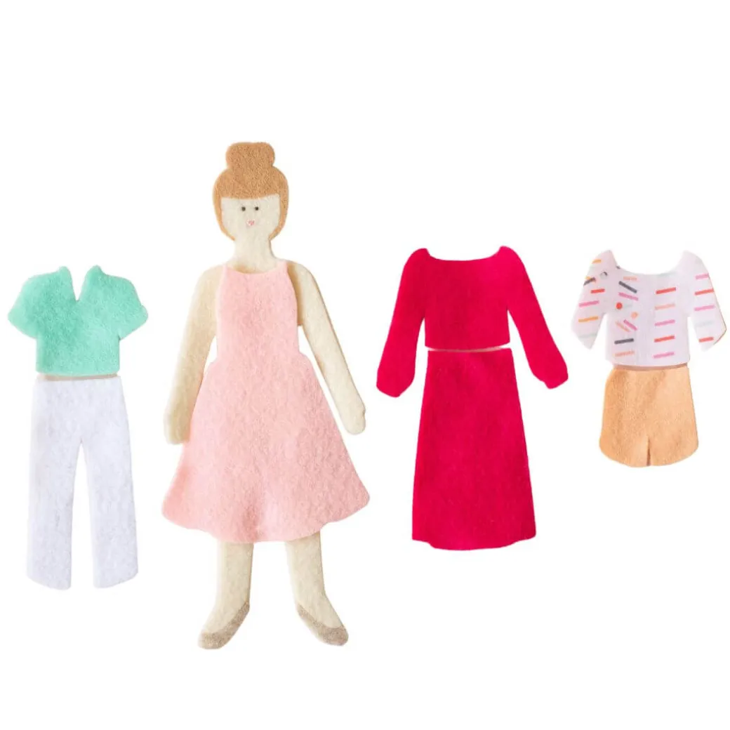 Starter Felt Doll Set