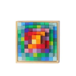 Stepped Pyramid Wooden Math Blocks