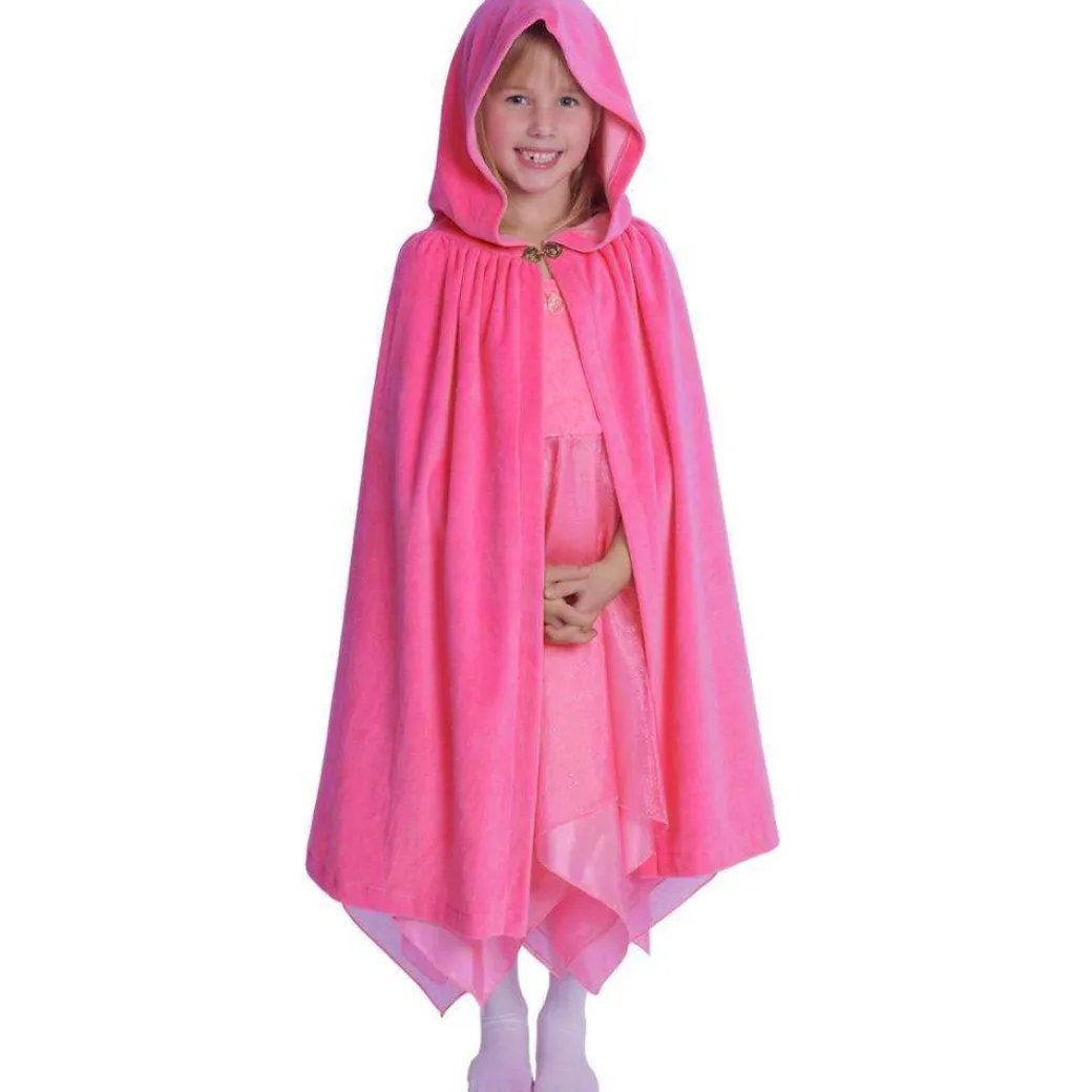 Storybook Hooded Cloak - Rose Pink