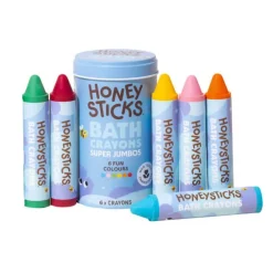 Super Jumbo Bath Crayons - 6 Pack