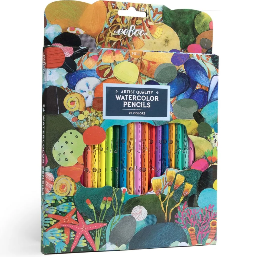 Tidepool Watercolor Pencils- Set of 24
