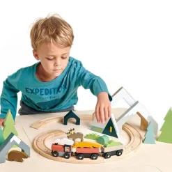 Treetops Wooden Train Set