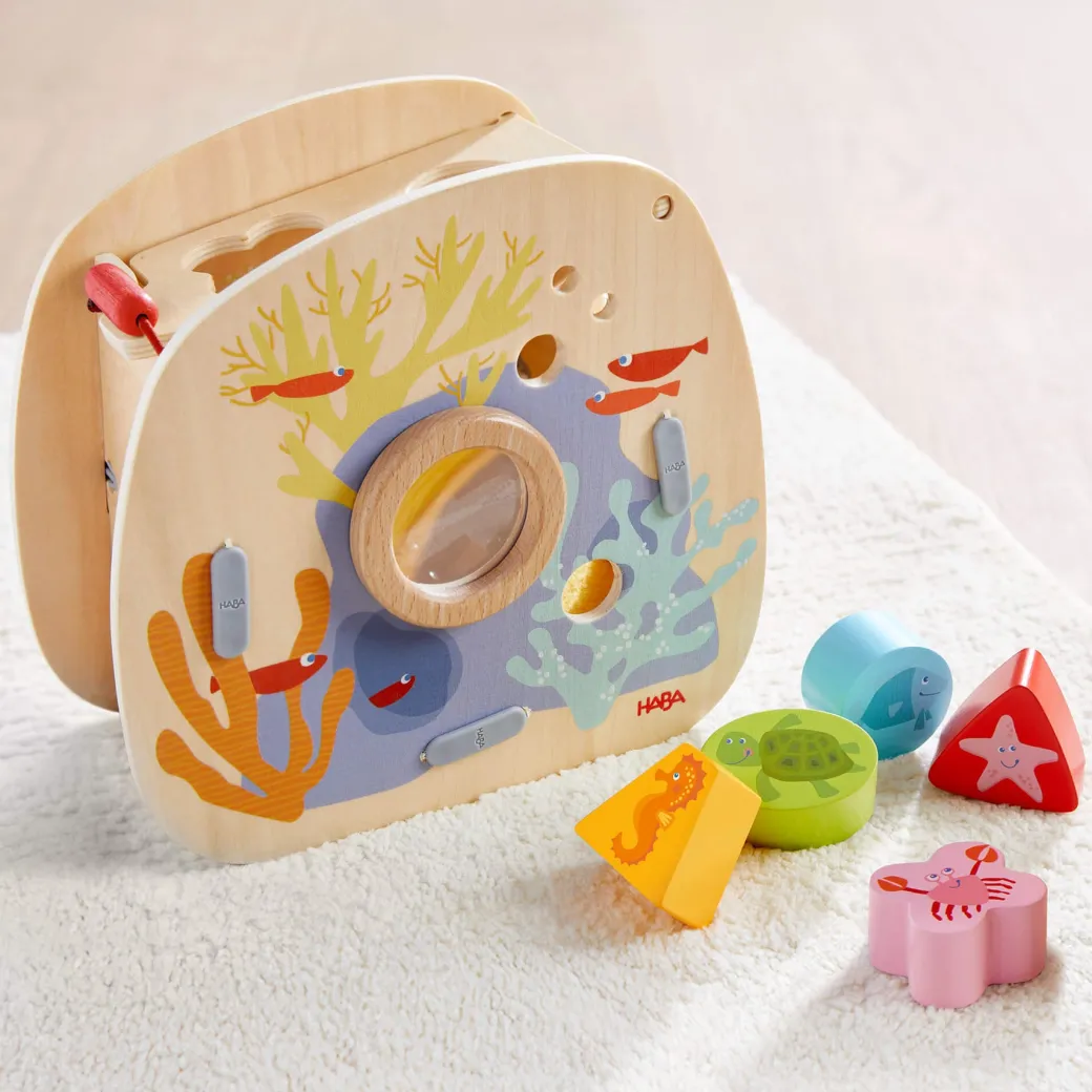 Underwater World Wooden Shape Sorter