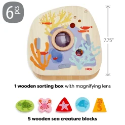 Underwater World Wooden Shape Sorter