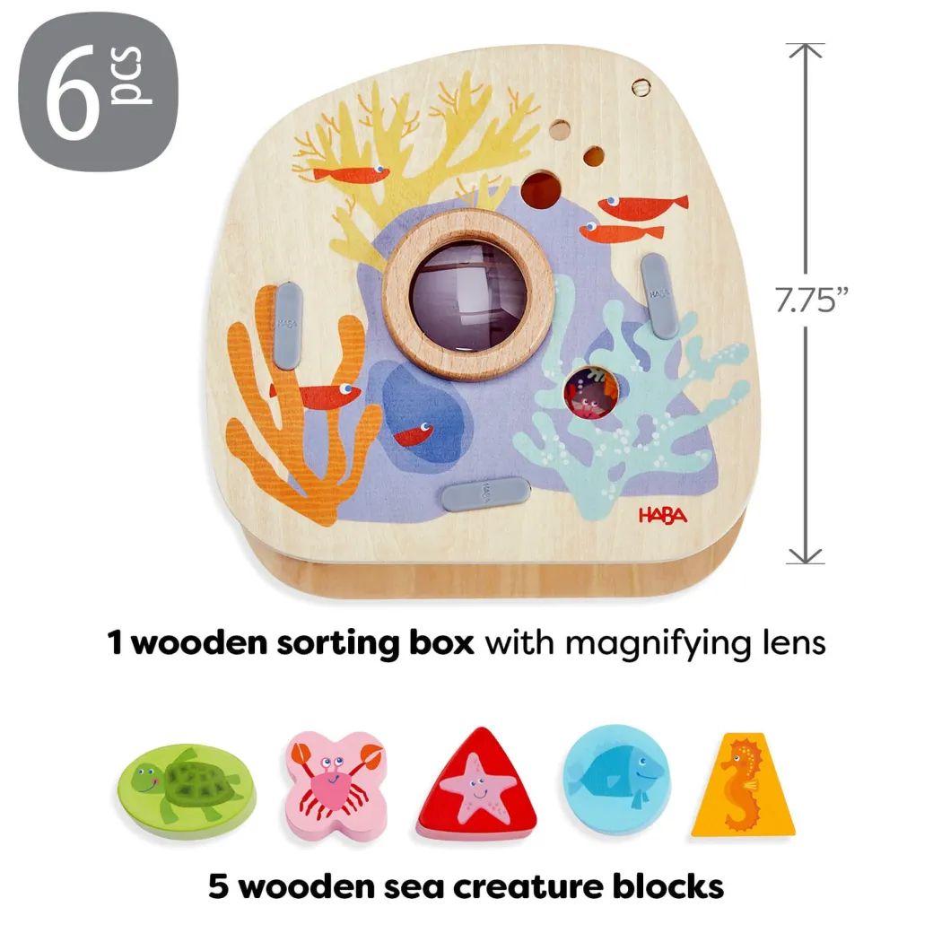 Underwater World Wooden Shape Sorter