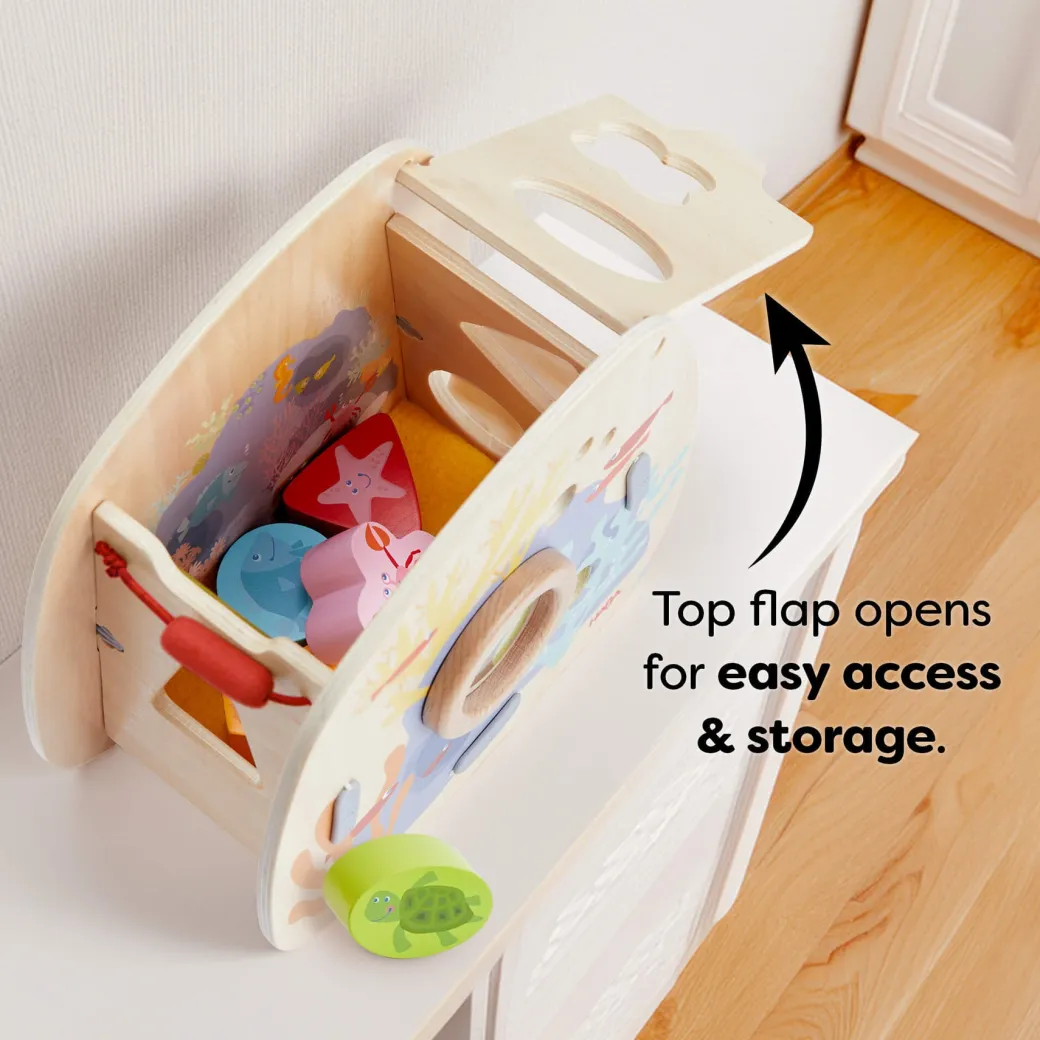 Underwater World Wooden Shape Sorter