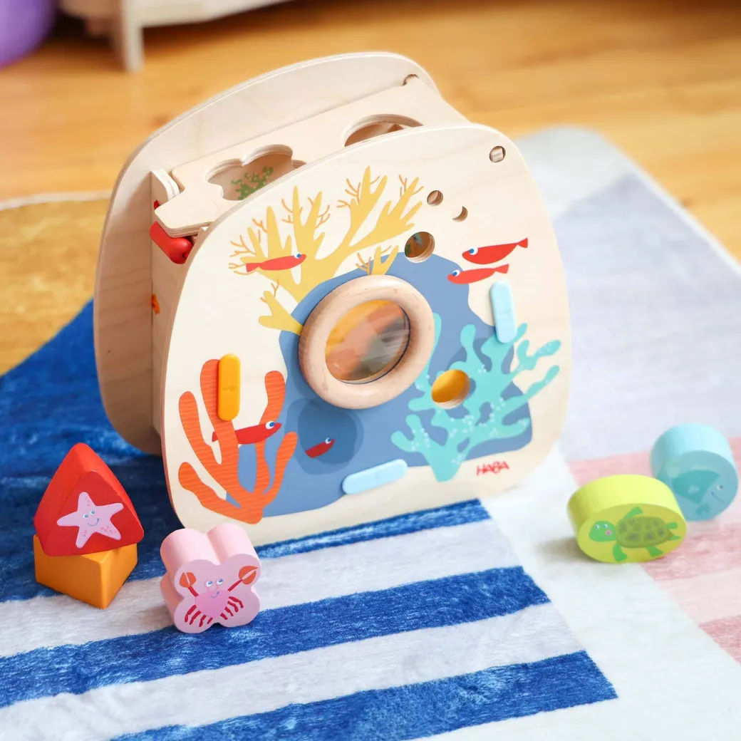 Underwater World Wooden Shape Sorter