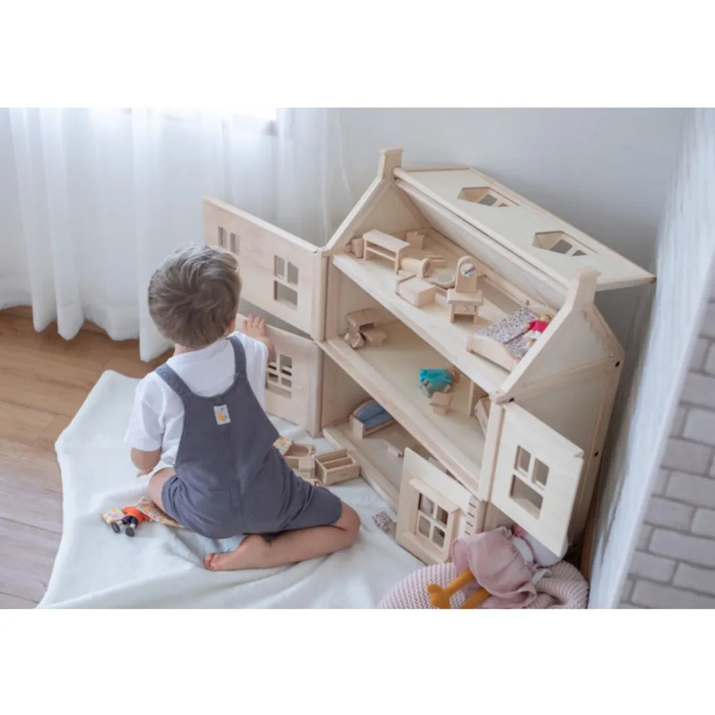 Victorian Wooden Dollhouse