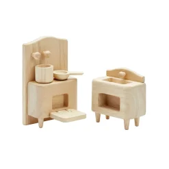 Victorian Wooden Dollhouse Furniture Set