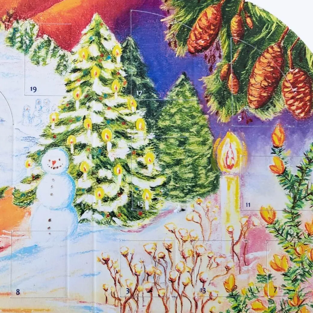 Waldorf Four Lights of Advent Calendar