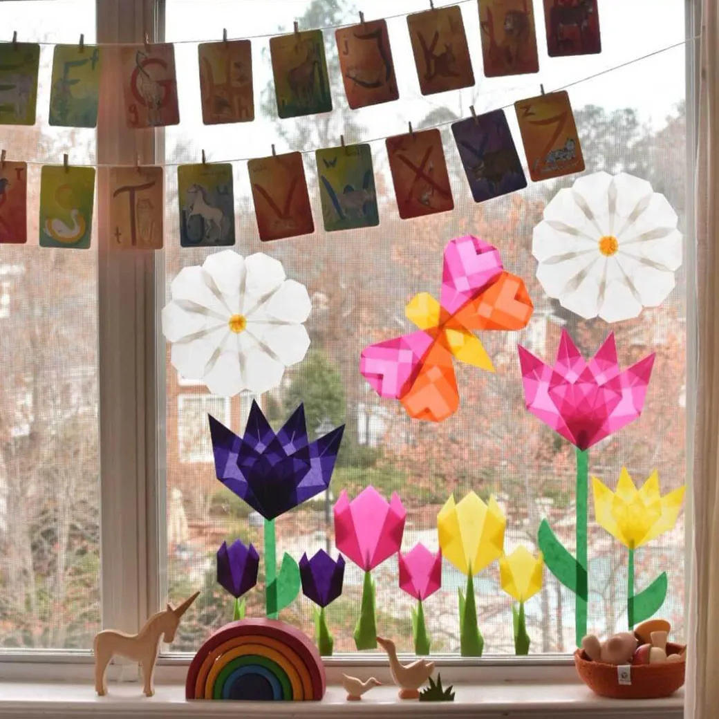 Waldorf Window Stars Paper
