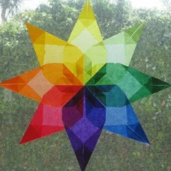 Waldorf Window Stars Paper