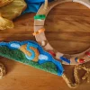 Waldorf Wooden Birthday Ring - 16 Holes