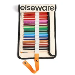 Watercolor Pencils with Canvas Rollup