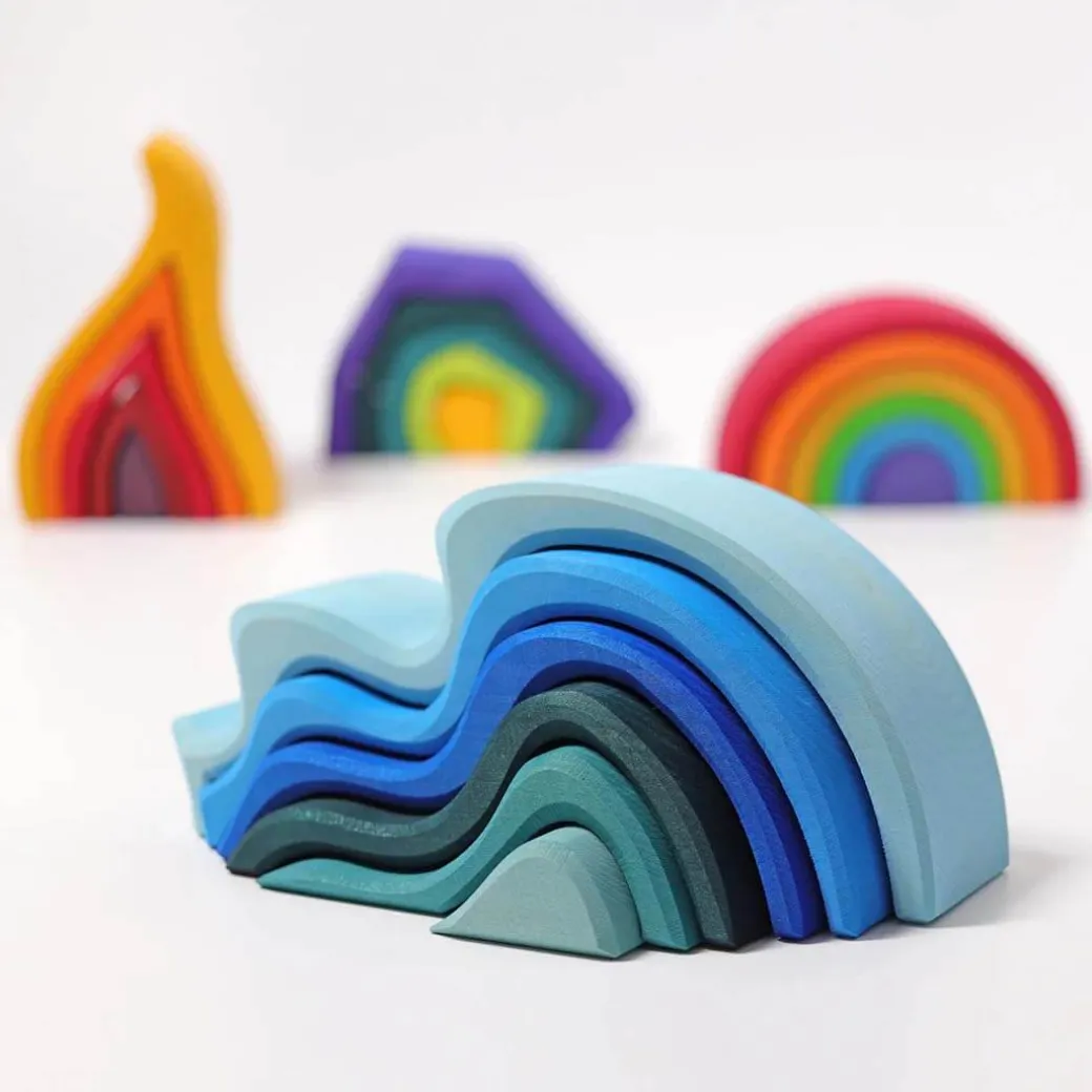 Water Waves Nesting Blocks