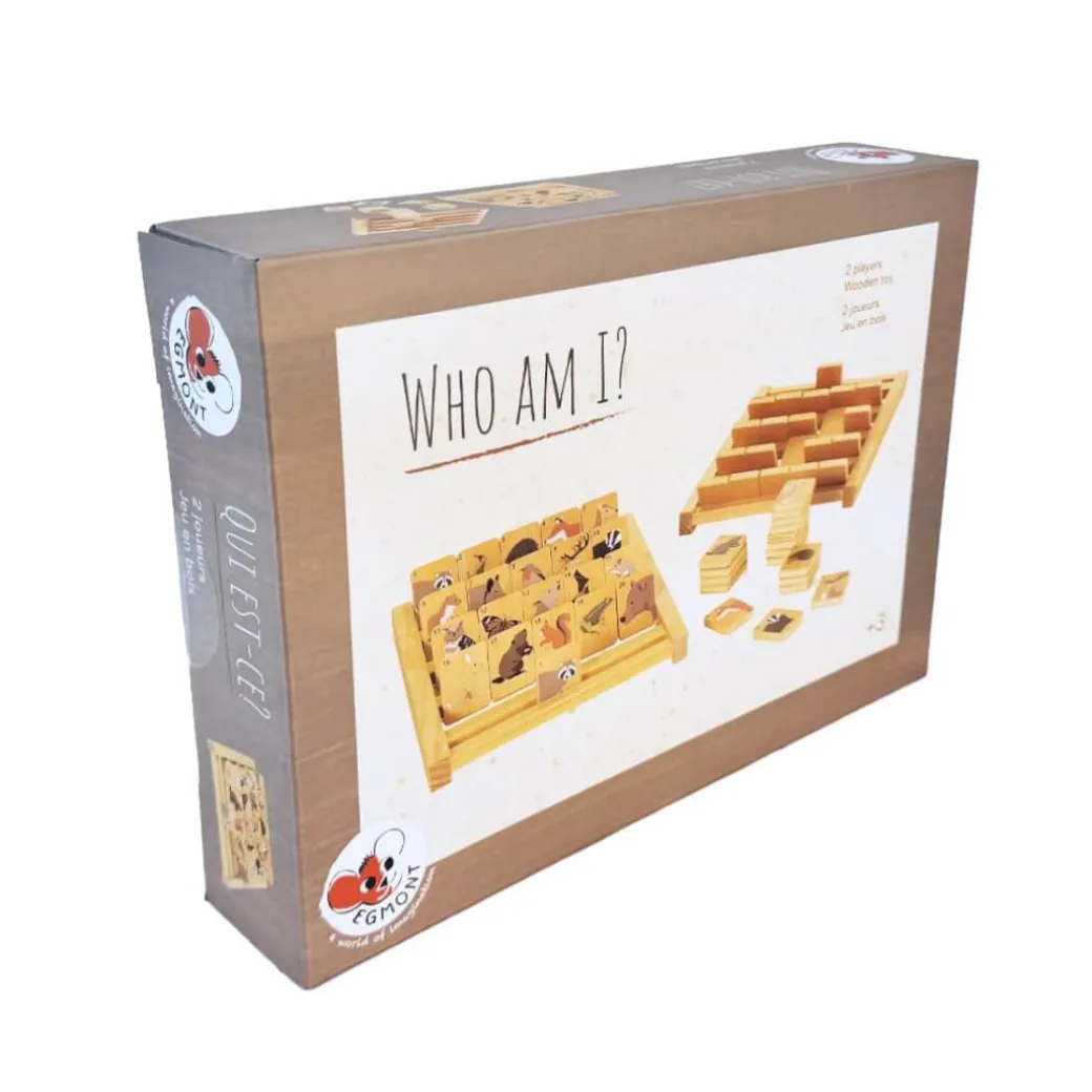 Who Am I? Wooden Guessing Game