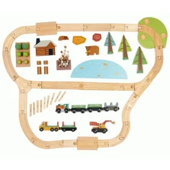 Wild Pines Wooden Train Set
