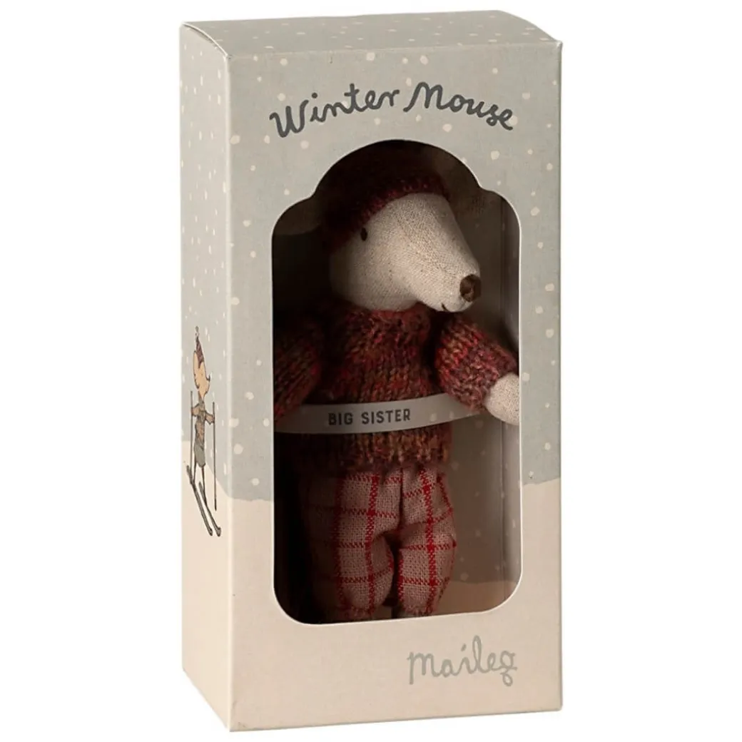 Winter Ski Mouse - Big Sister