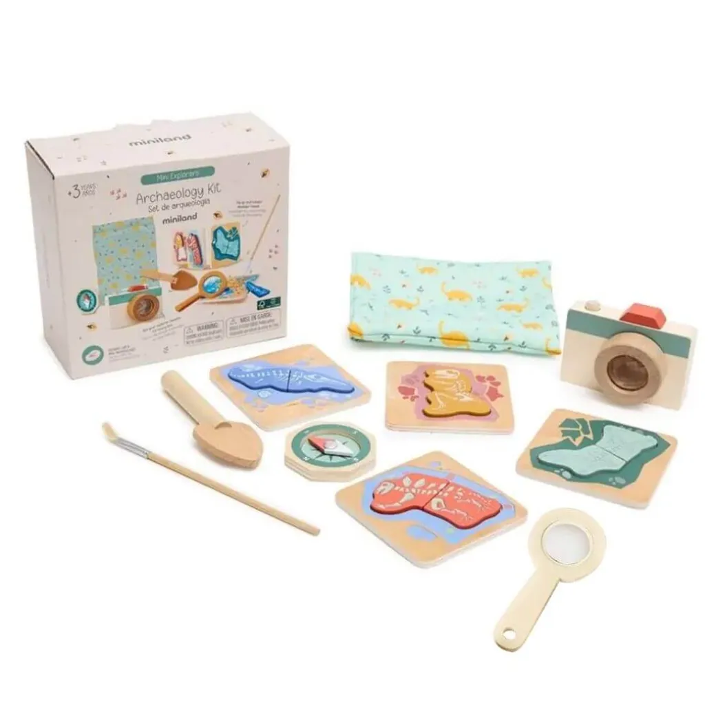 Wooden Archeology Kit
