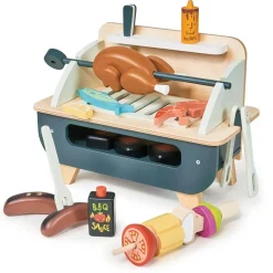 Wooden Barbeque Play Set