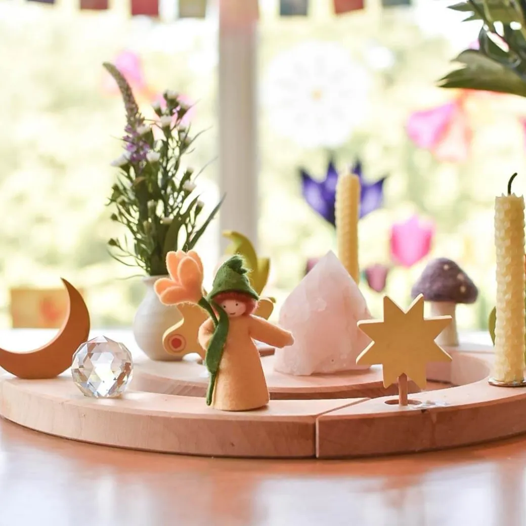 Wooden Birthday / Advent Spiral