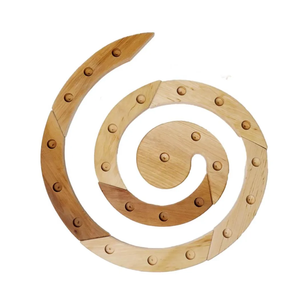 Wooden Birthday / Advent Spiral