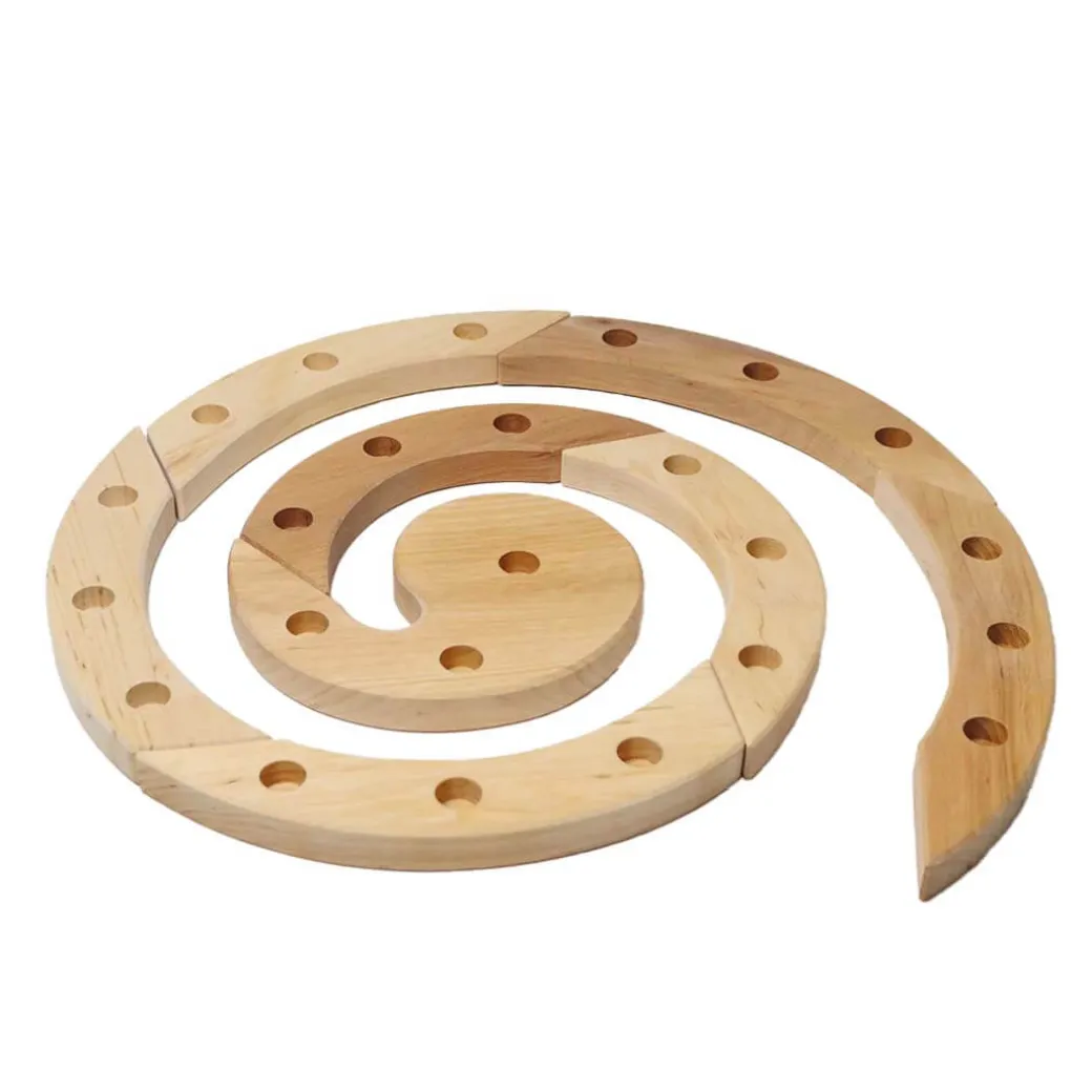 Wooden Birthday / Advent Spiral