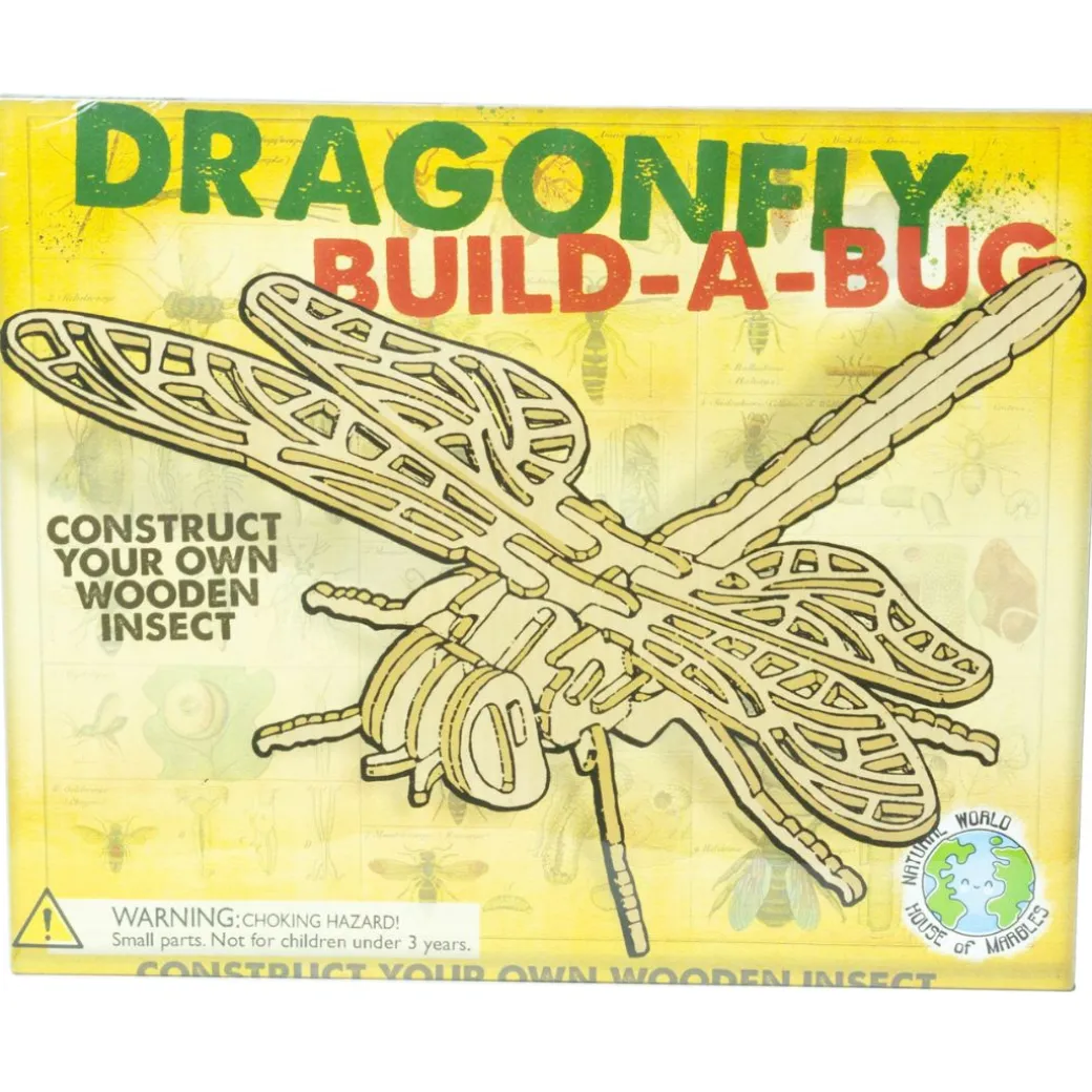 Wooden Build A Bug Kit