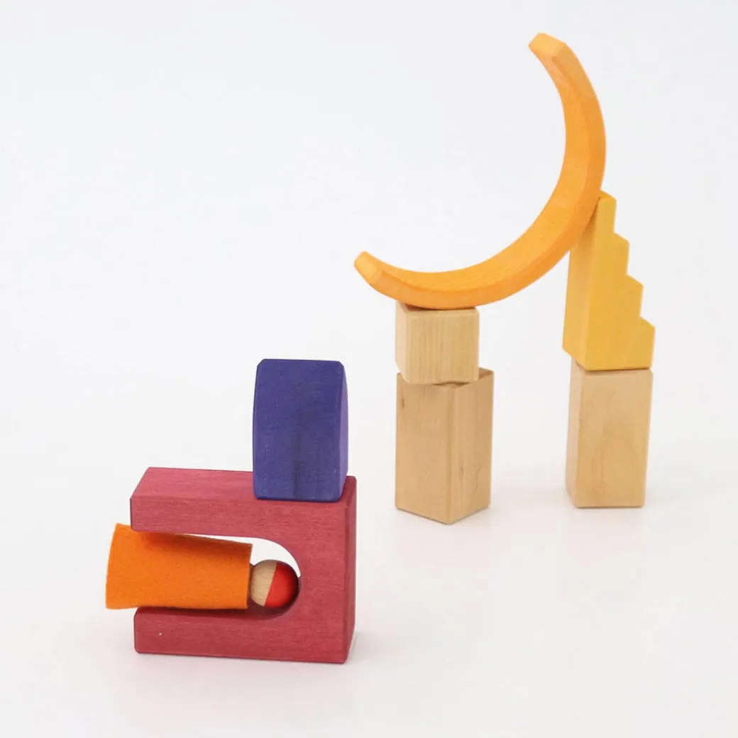 Wooden Building World Desert Sand Set