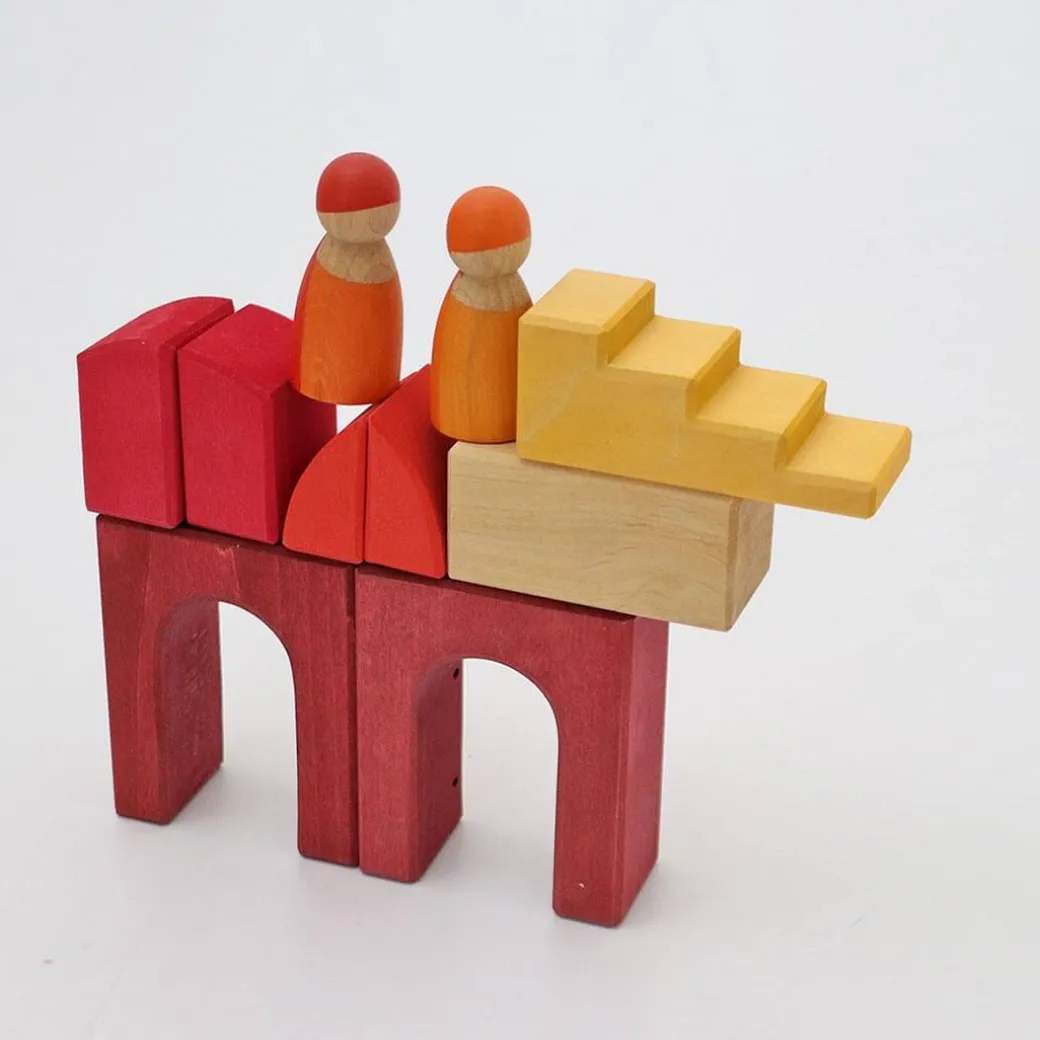 Wooden Building World Desert Sand Set