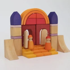 Wooden Building World Desert Sand Set