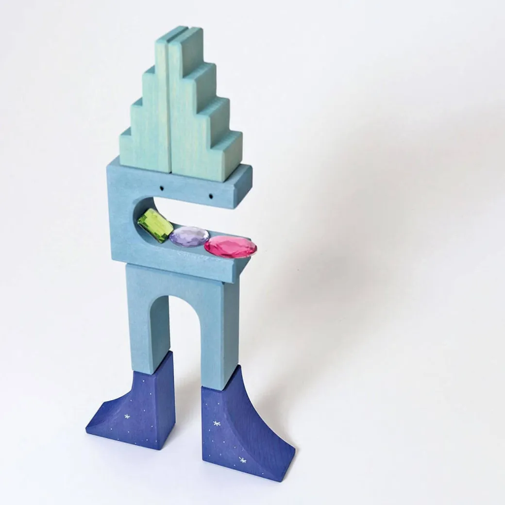 Wooden Building World Polar Light Set