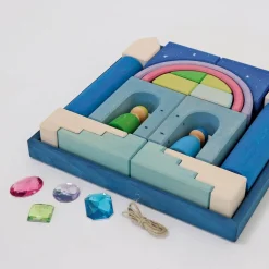 Wooden Building World Polar Light Set