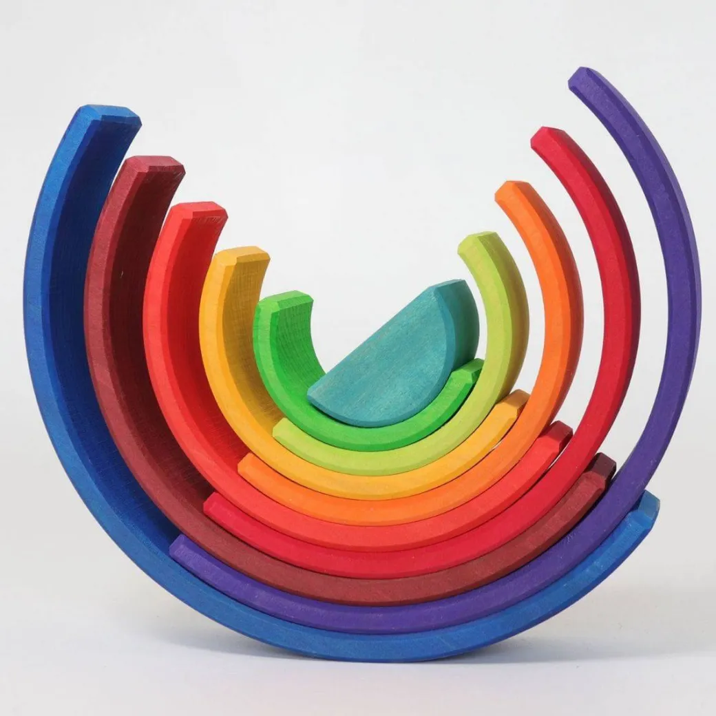 Wooden Counting Rainbow