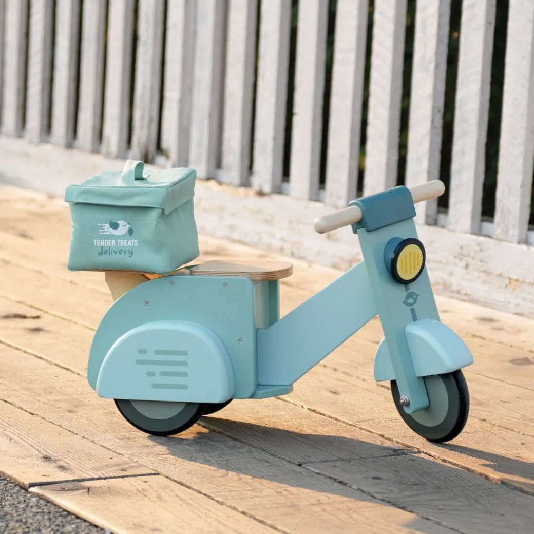 Wooden Delivery Scooter