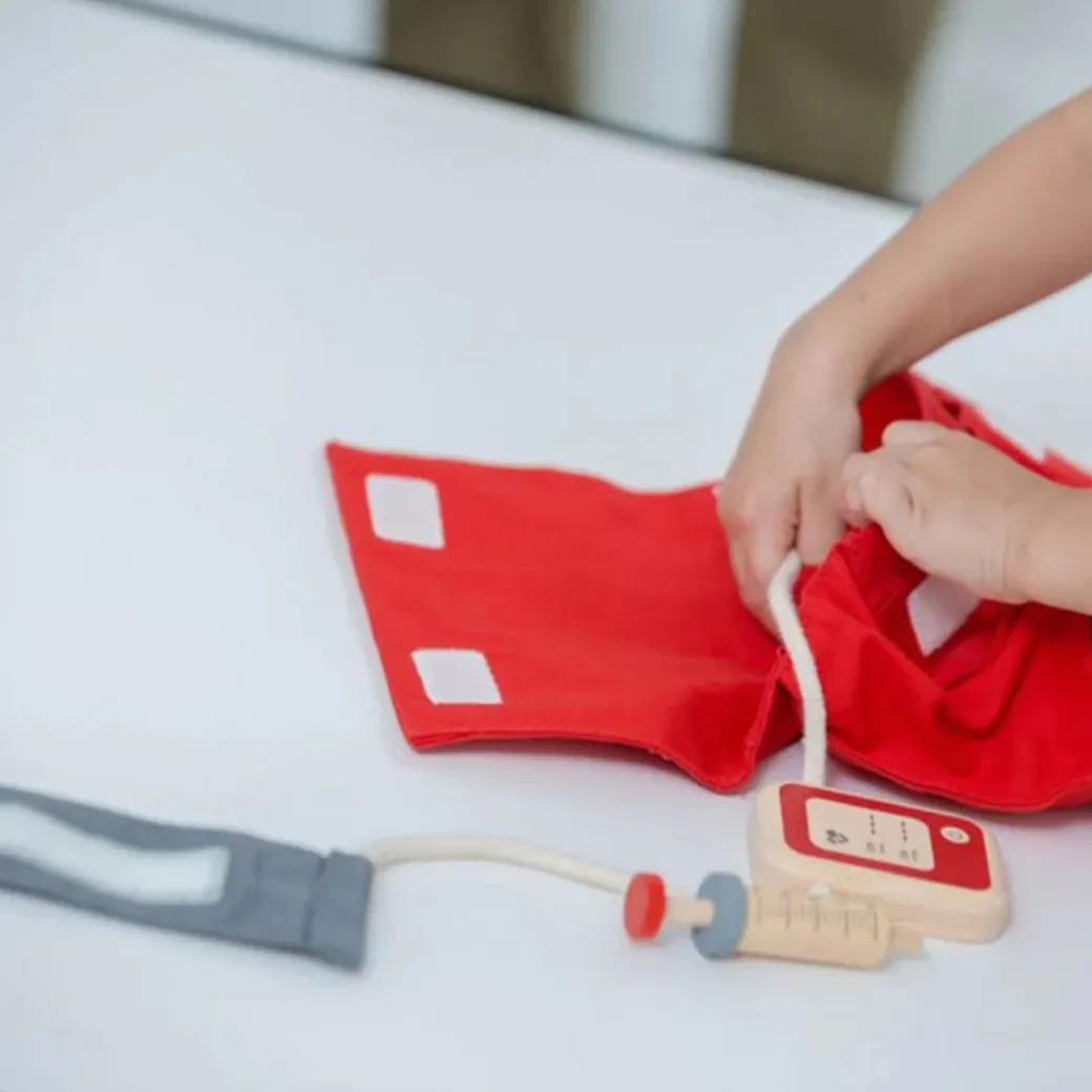 Wooden Doctor's Kit