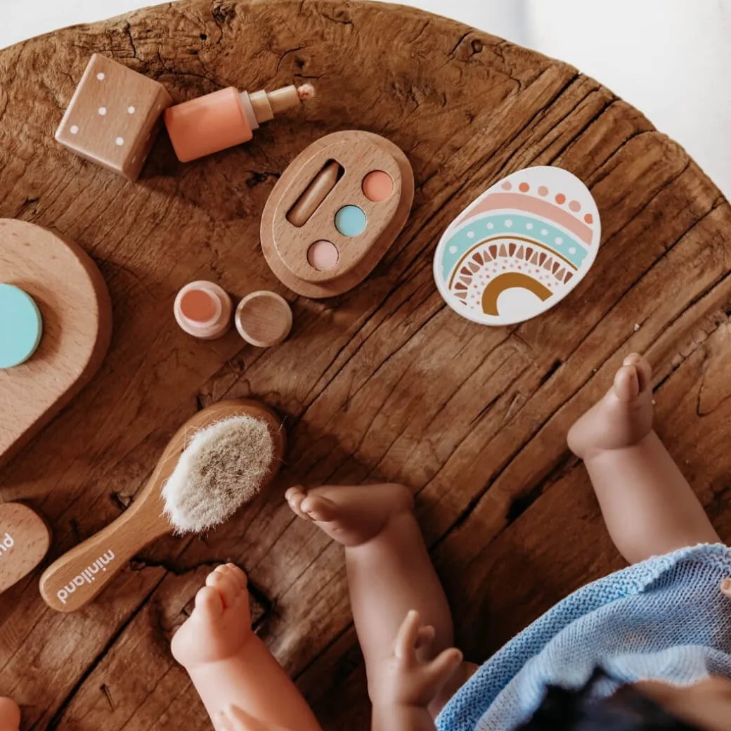 Wooden Doll Beauty Set
